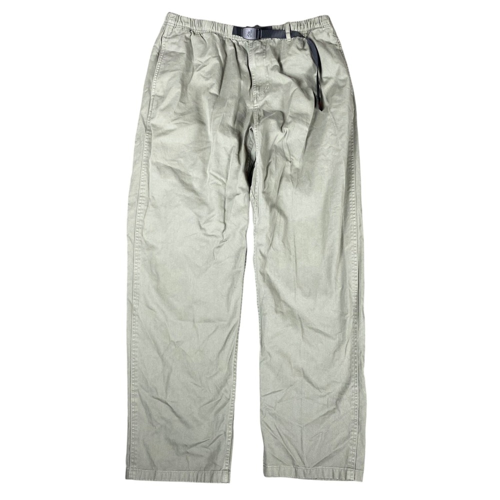 Gramicci G-Pants Mens XL Khaki Cotton Twill Climbing Pants G102-OGT Adjustable